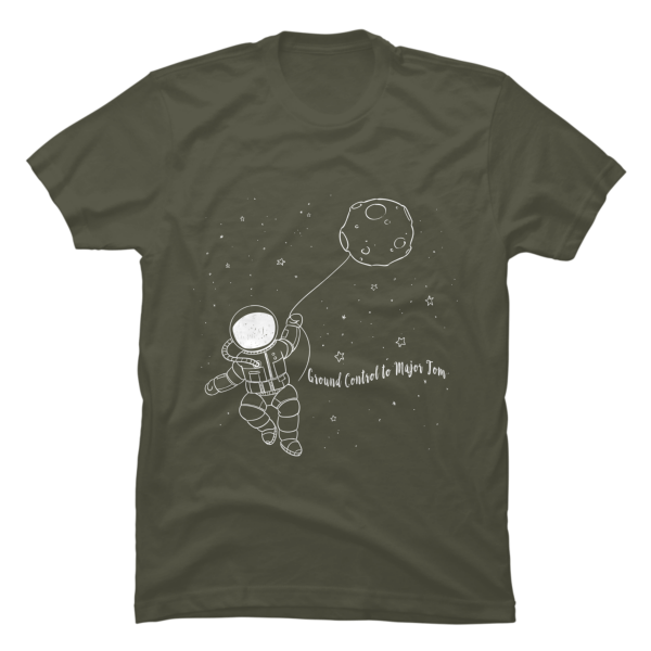 ground control to major tom shirt